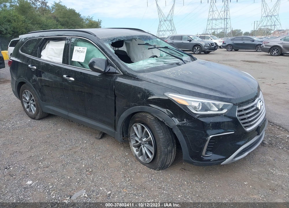 2017 HYUNDAI SANTA FE SE VIN: KM8SMDHF3HU190437