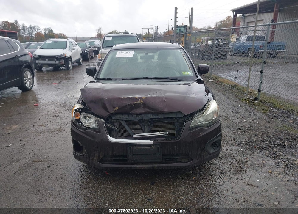 2013 SUBARU IMPREZA 2.0I PREMIUM VIN: JF1GJAC68DH032175