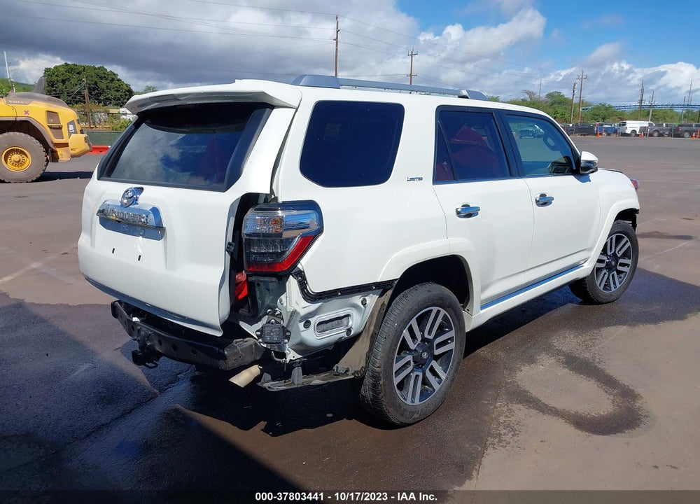 2022 TOYOTA 4RUNNER LIMITED VIN: JTEKU5JR0N6040103