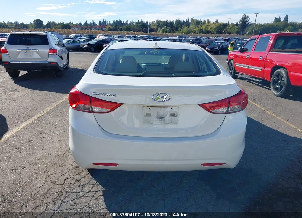 2011 HYUNDAI ELANTRA GLS VIN: 5NPDH4AE8BH003259