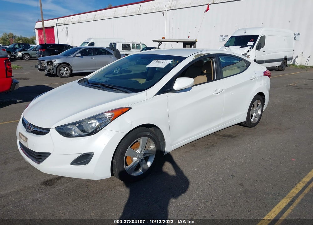 2011 HYUNDAI ELANTRA GLS VIN: 5NPDH4AE8BH003259