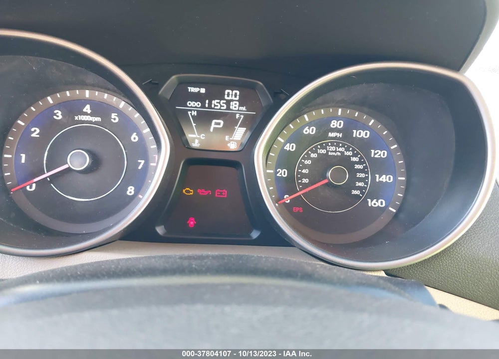 2011 HYUNDAI ELANTRA GLS VIN: 5NPDH4AE8BH003259
