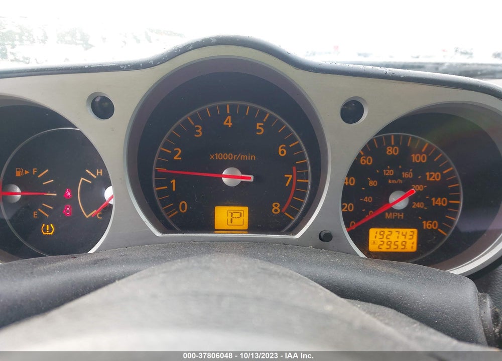 2006 NISSAN 350Z TOURING VIN: JN1AZ36A86M451208