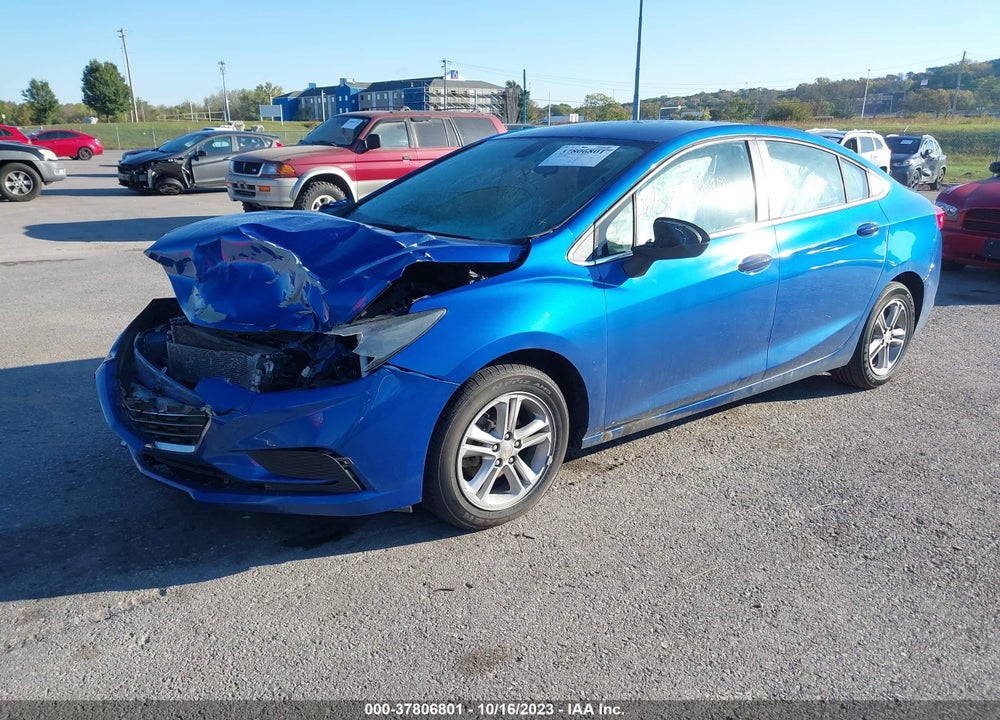 2017 CHEVROLET CRUZE LT AUTO VIN: 3G1BE5SM6HS563770