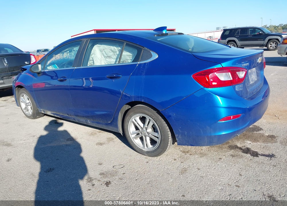 2017 CHEVROLET CRUZE LT AUTO VIN: 3G1BE5SM6HS563770