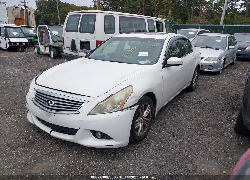 2010 INFINITI G37X VIN: JN1CV6AR9AM460303