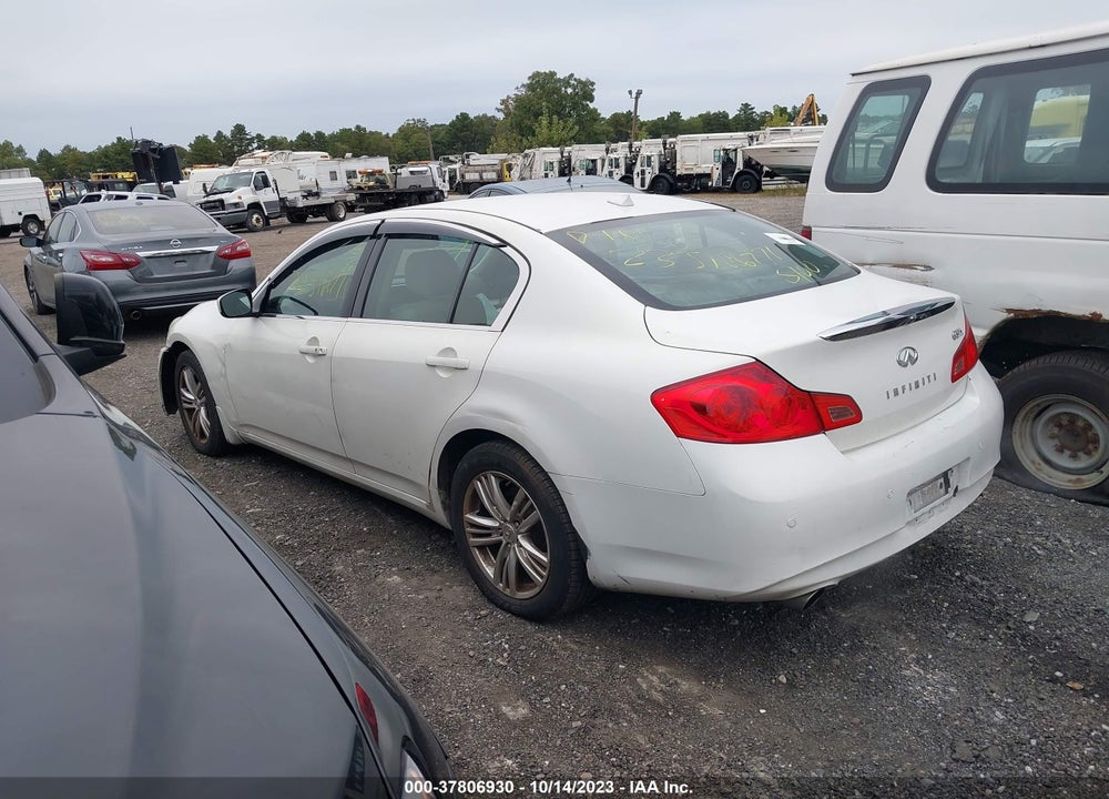 2010 INFINITI G37X VIN: JN1CV6AR9AM460303
