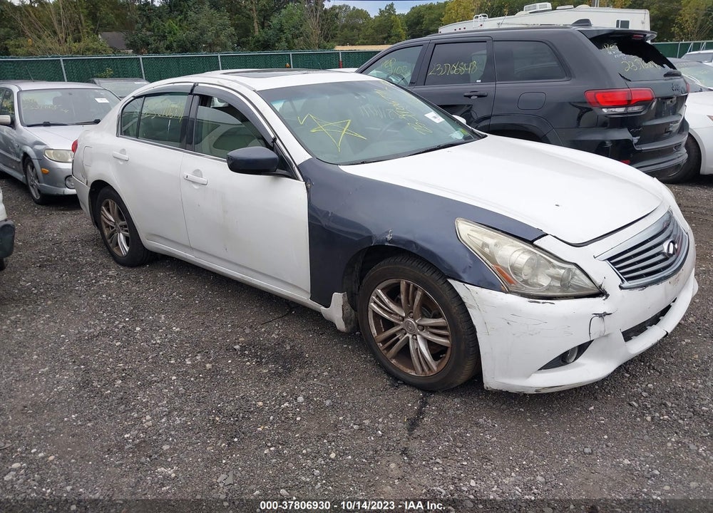 2010 INFINITI G37X VIN: JN1CV6AR9AM460303
