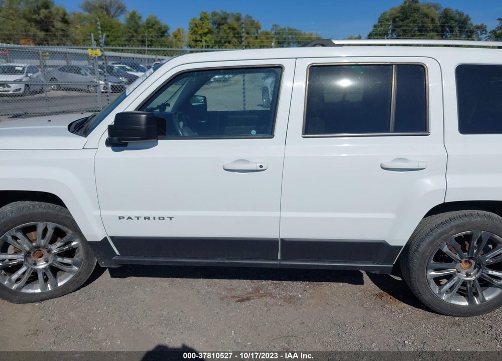 2016 JEEP PATRIOT HIGH ALTITUDE EDITION VIN: 1C4NJPFA2GD726229