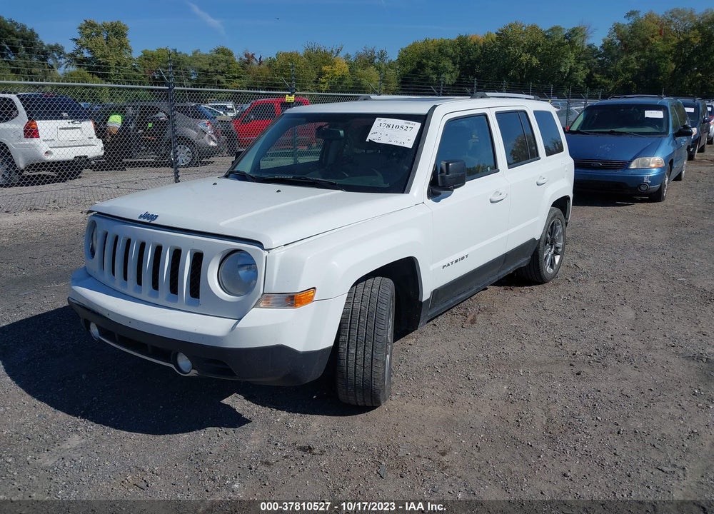 2016 JEEP PATRIOT HIGH ALTITUDE EDITION VIN: 1C4NJPFA2GD726229