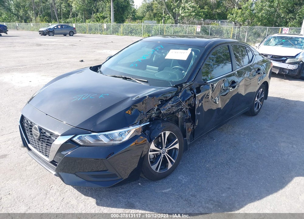 2021 NISSAN SENTRA SV XTRONIC CVT VIN: 3N1AB8CV9MY277216
