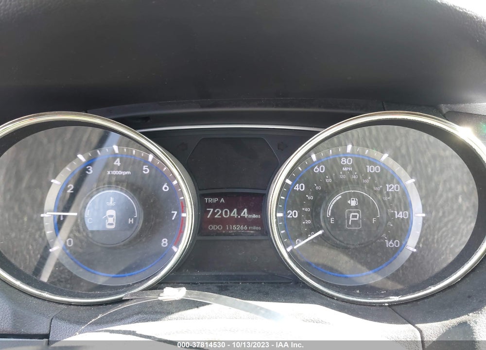 2012 HYUNDAI SONATA GLS VIN: 5NPEB4AC9CH496665