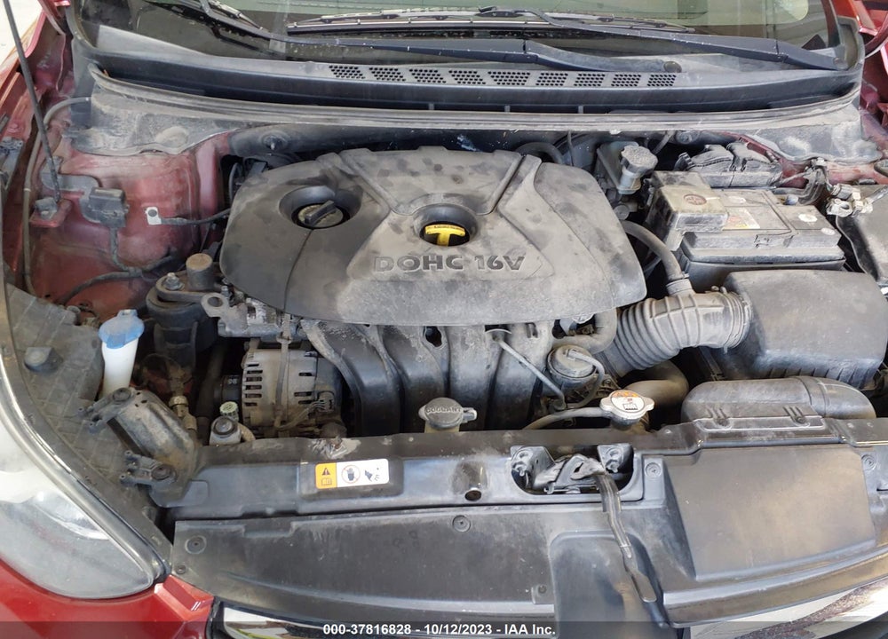 2013 HYUNDAI ELANTRA GLS VIN: 5NPDH4AE8DH353915