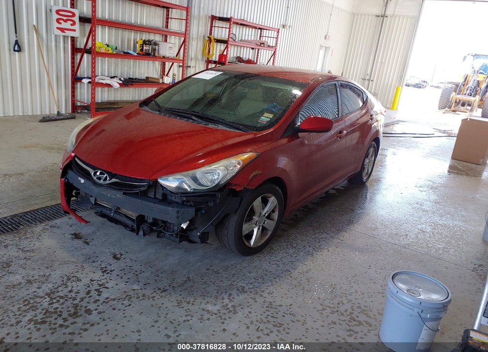 2013 HYUNDAI ELANTRA GLS VIN: 5NPDH4AE8DH353915