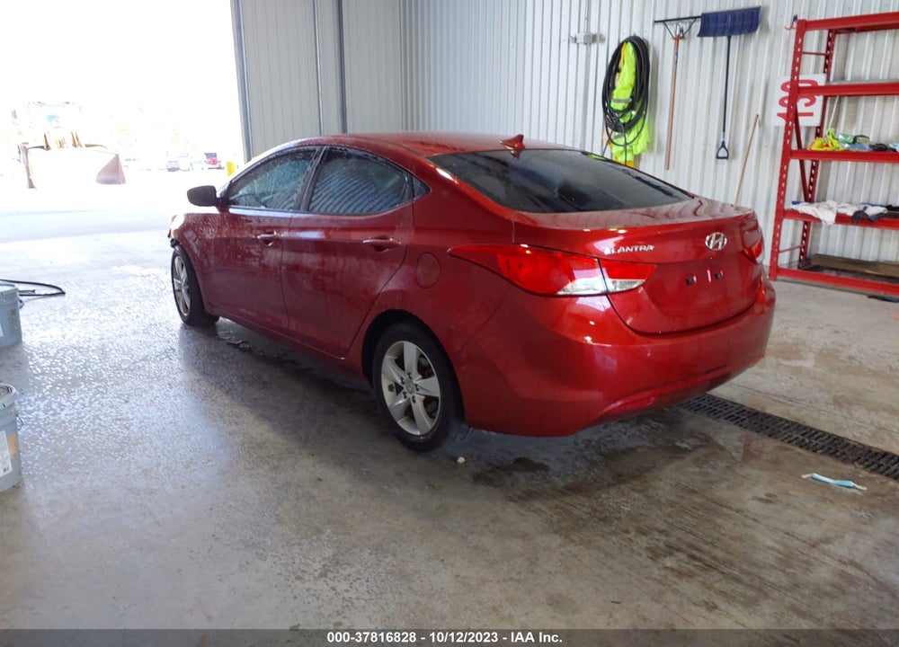 2013 HYUNDAI ELANTRA GLS VIN: 5NPDH4AE8DH353915