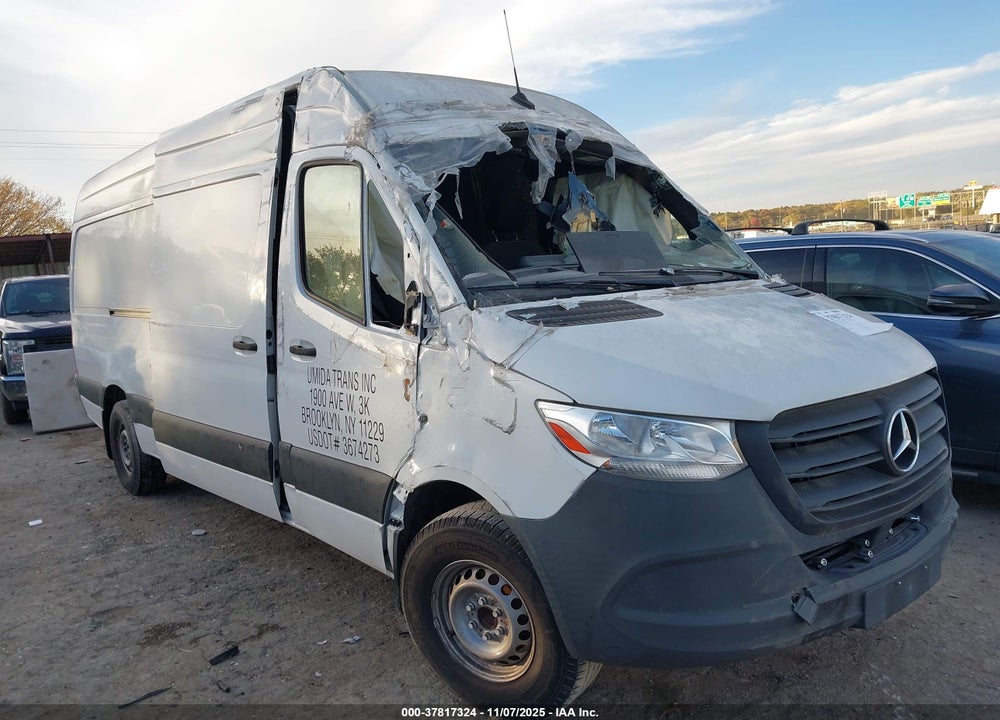 2021 MERCEDES-BENZ SPRINTER 2500 HIGH ROOF I4 DIESEL VIN: W1Y4DCHYXMT047733