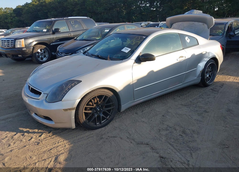 2003 INFINITI G35 W/LEATHER VIN: JNKCV54E83M221164