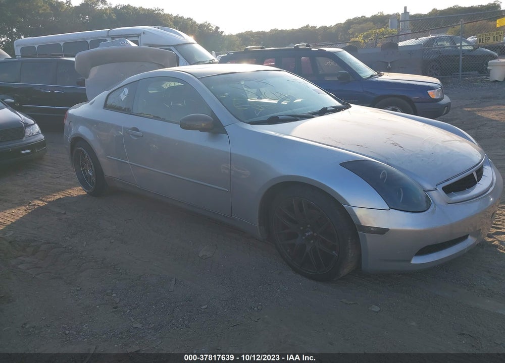 2003 INFINITI G35 W/LEATHER VIN: JNKCV54E83M221164