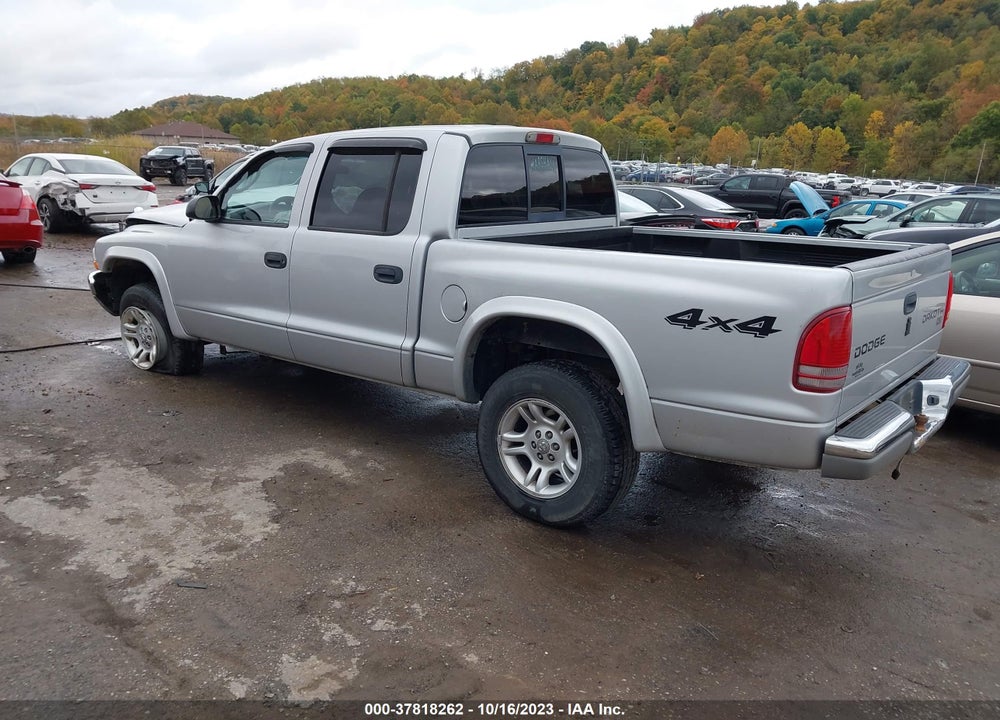 2004 DODGE DAKOTA SLT VIN: 1D7HG48N44S603121