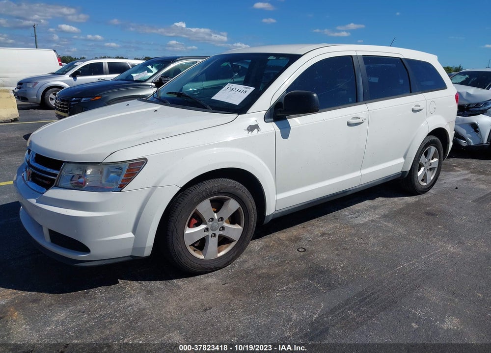 2013 DODGE JOURNEY VIN: 3C4PDCAB0DT566916