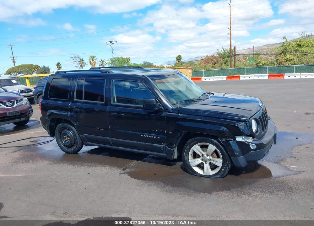 2014 JEEP PATRIOT LATITUDE VIN: 1C4NJRFB9ED892815