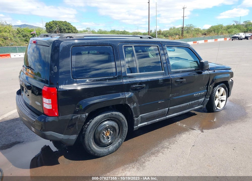 2014 JEEP PATRIOT LATITUDE VIN: 1C4NJRFB9ED892815