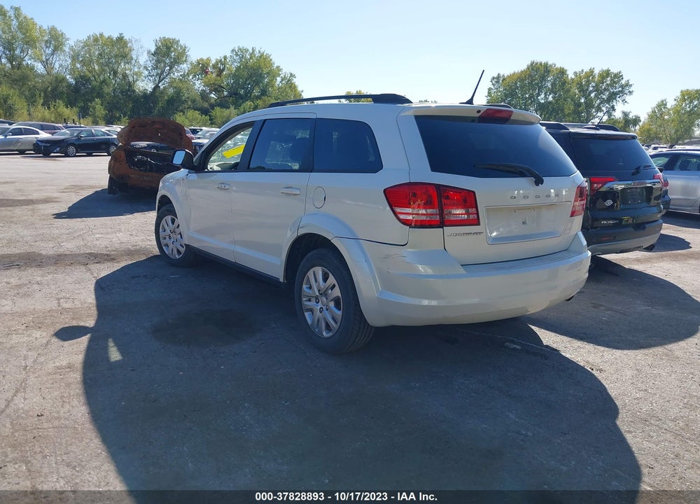 2016 DODGE JOURNEY SE VIN: 3C4PDCAB0GT172143