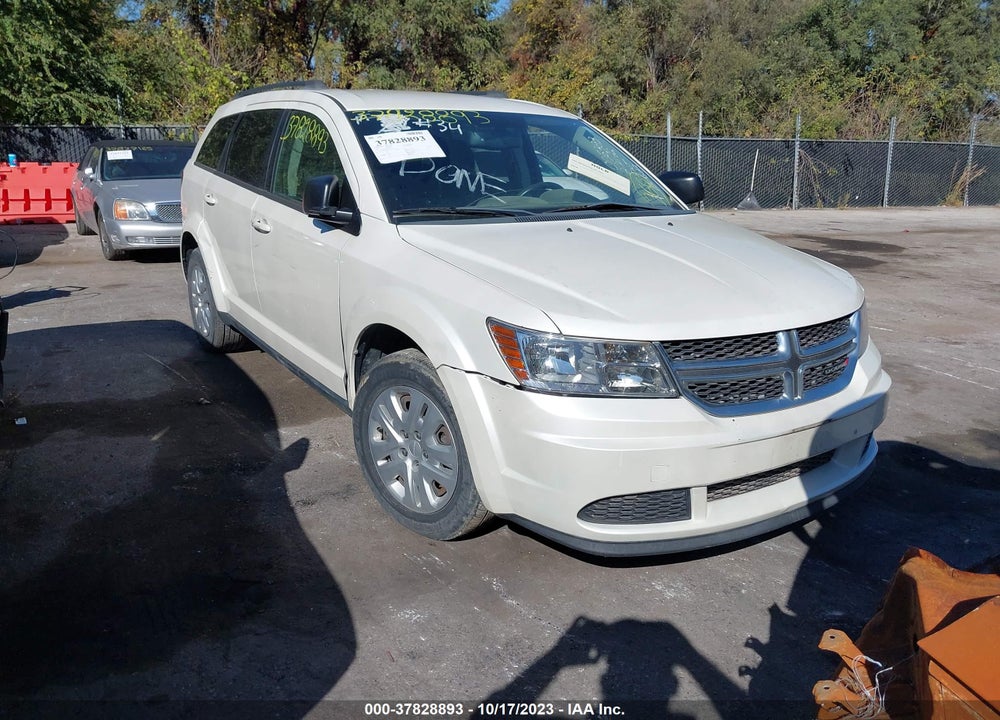 2016 DODGE JOURNEY SE VIN: 3C4PDCAB0GT172143