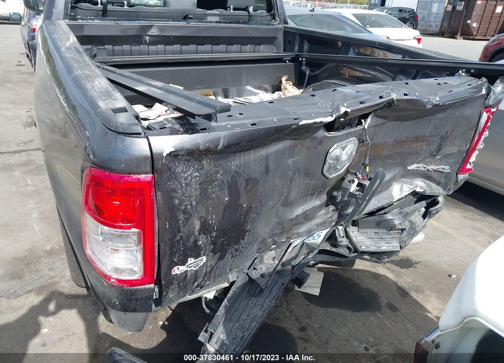 2022 RAM 1500 TRADESMAN 4X4 6'4 BOX VIN: 1C6RRFCG3NN469691
