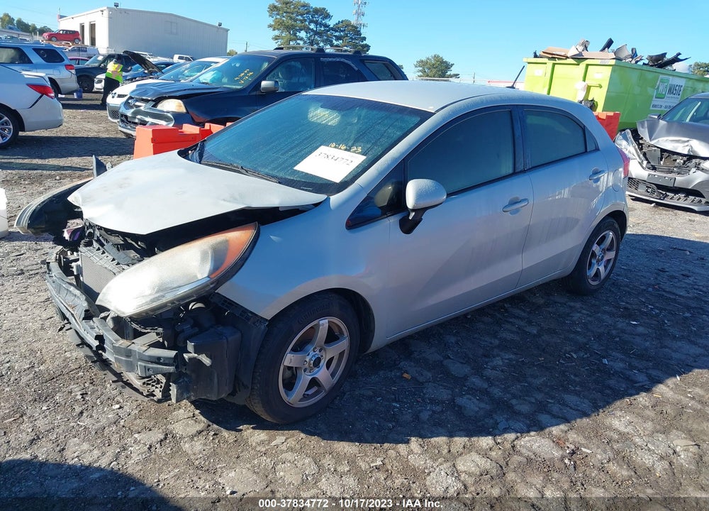 2013 KIA RIO EX VIN: KNADN5A37D6128437