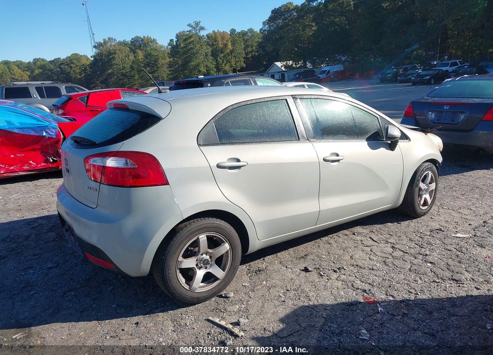 2013 KIA RIO EX VIN: KNADN5A37D6128437