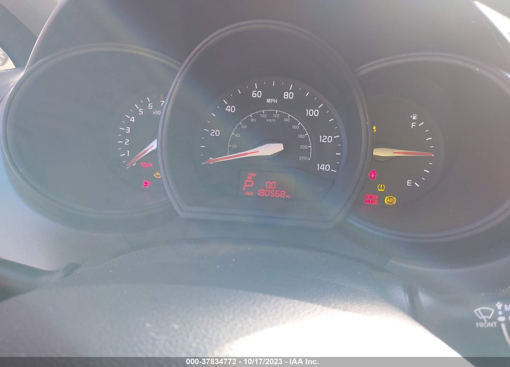 2013 KIA RIO EX VIN: KNADN5A37D6128437