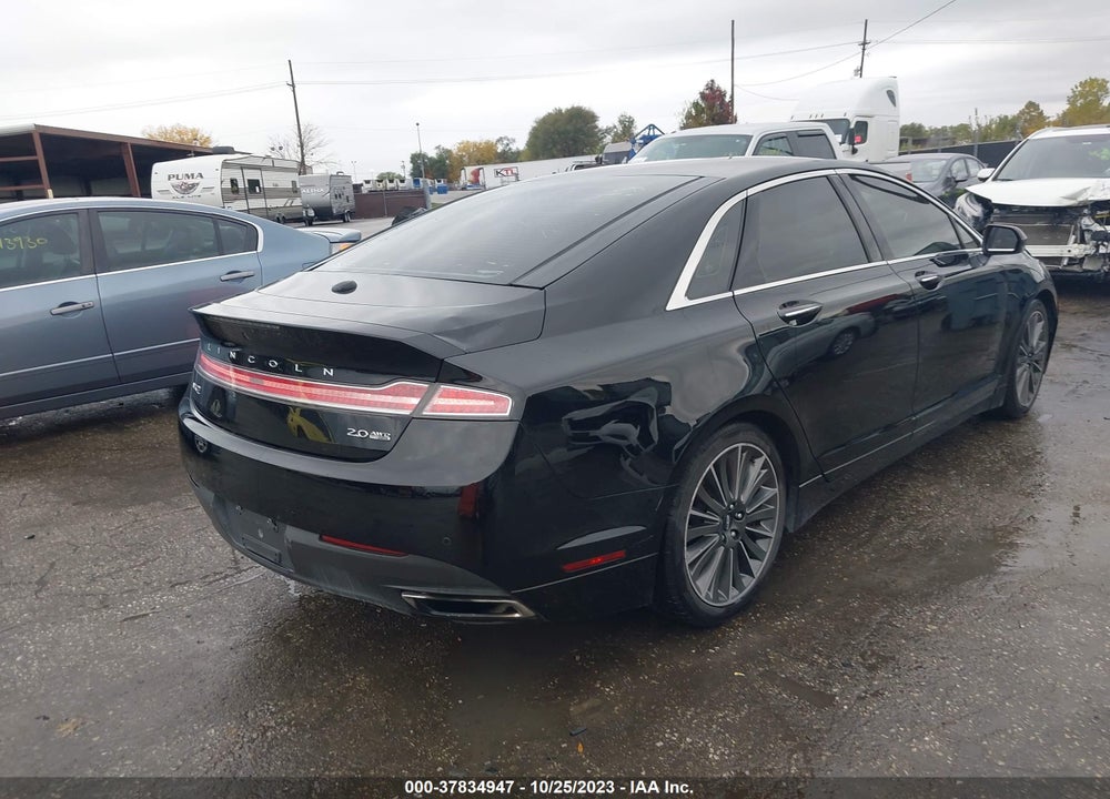 2016 LINCOLN MKZ VIN: 3LN6L2J90GR609251