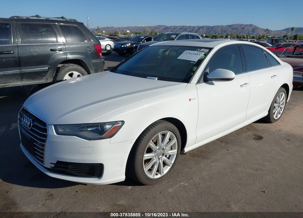 2016 AUDI A6 3.0T PREMIUM PLUS VIN: WAUFGAFC7GN009673