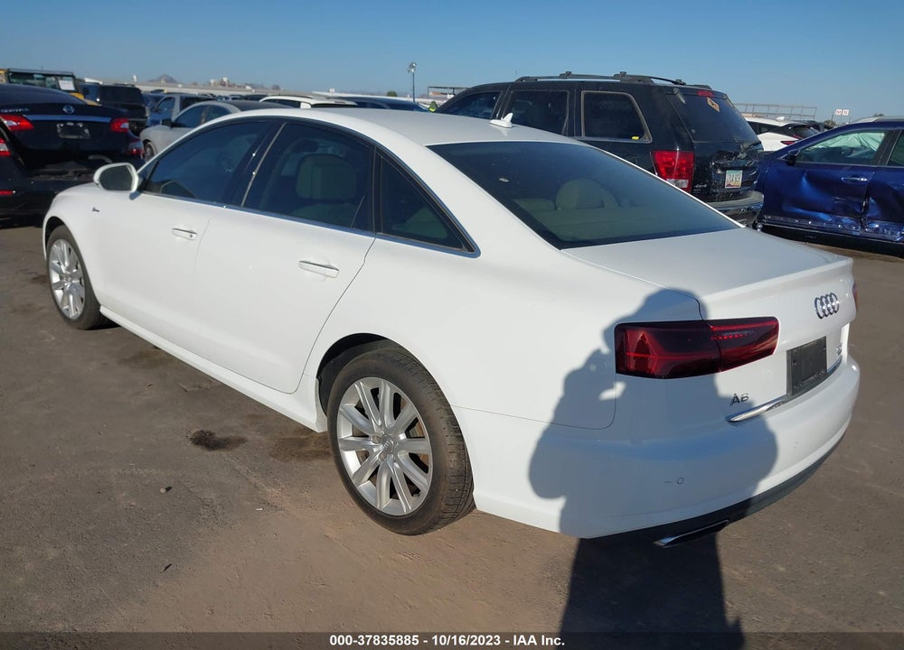 2016 AUDI A6 3.0T PREMIUM PLUS VIN: WAUFGAFC7GN009673