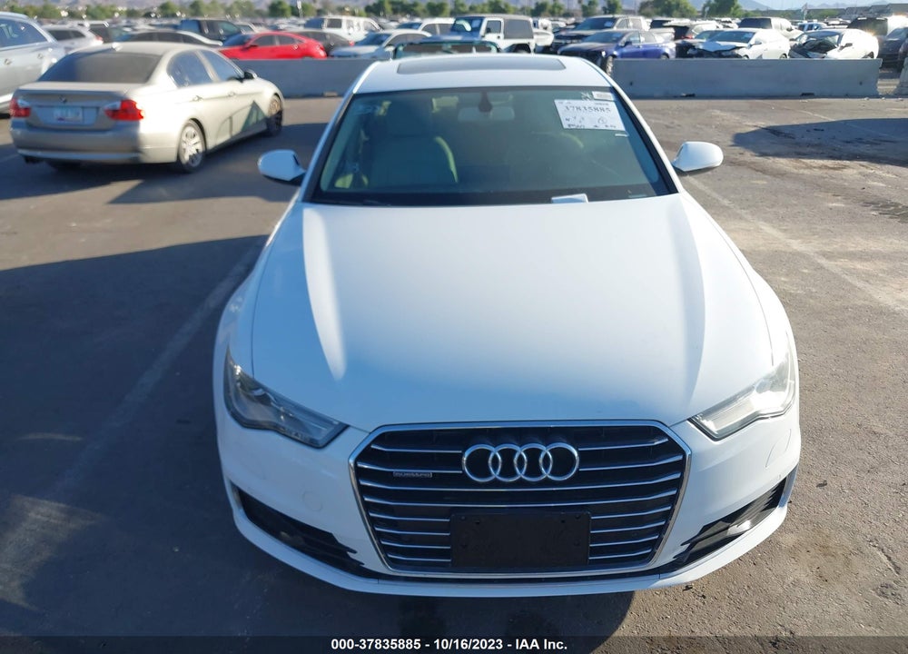 2016 AUDI A6 3.0T PREMIUM PLUS VIN: WAUFGAFC7GN009673
