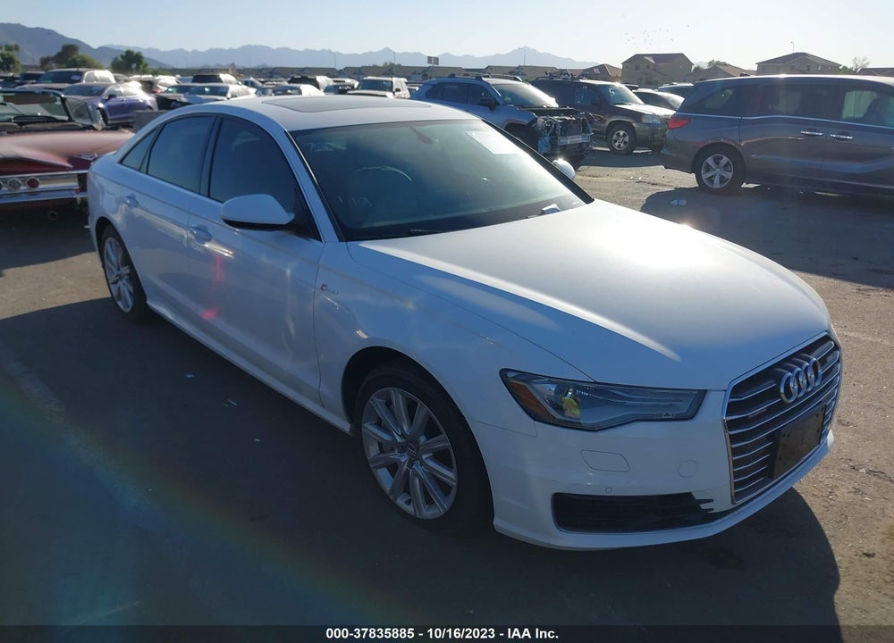 2016 AUDI A6 3.0T PREMIUM PLUS VIN: WAUFGAFC7GN009673