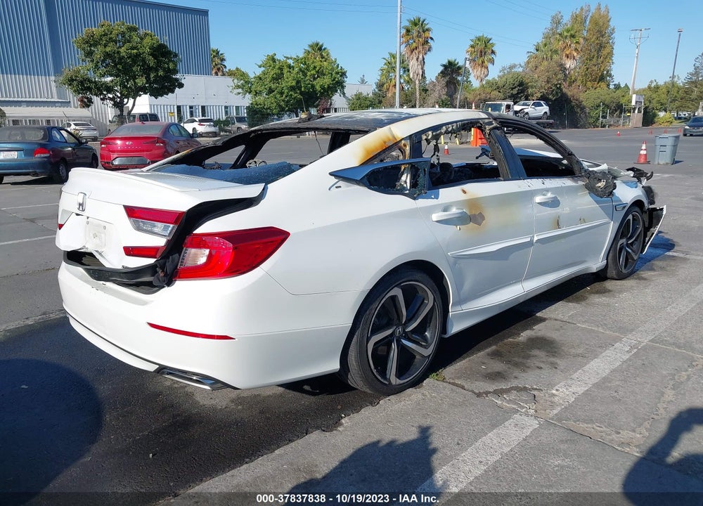 2019 HONDA ACCORD SPORT VIN: 1HGCV1F38KA016516