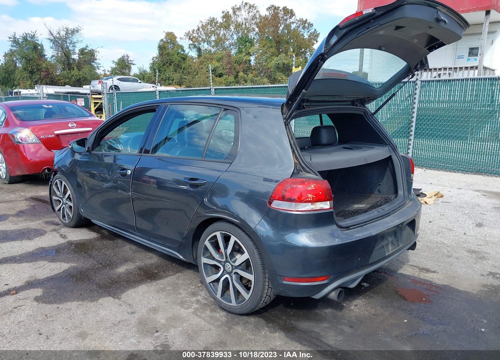 2013 VOLKSWAGEN GTI 4-DOOR AUTOBAHN VIN: WVWHD7AJ0DW076506