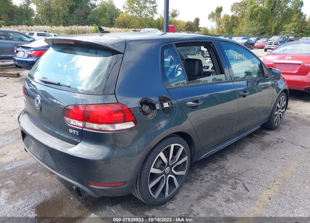 2013 VOLKSWAGEN GTI 4-DOOR AUTOBAHN VIN: WVWHD7AJ0DW076506
