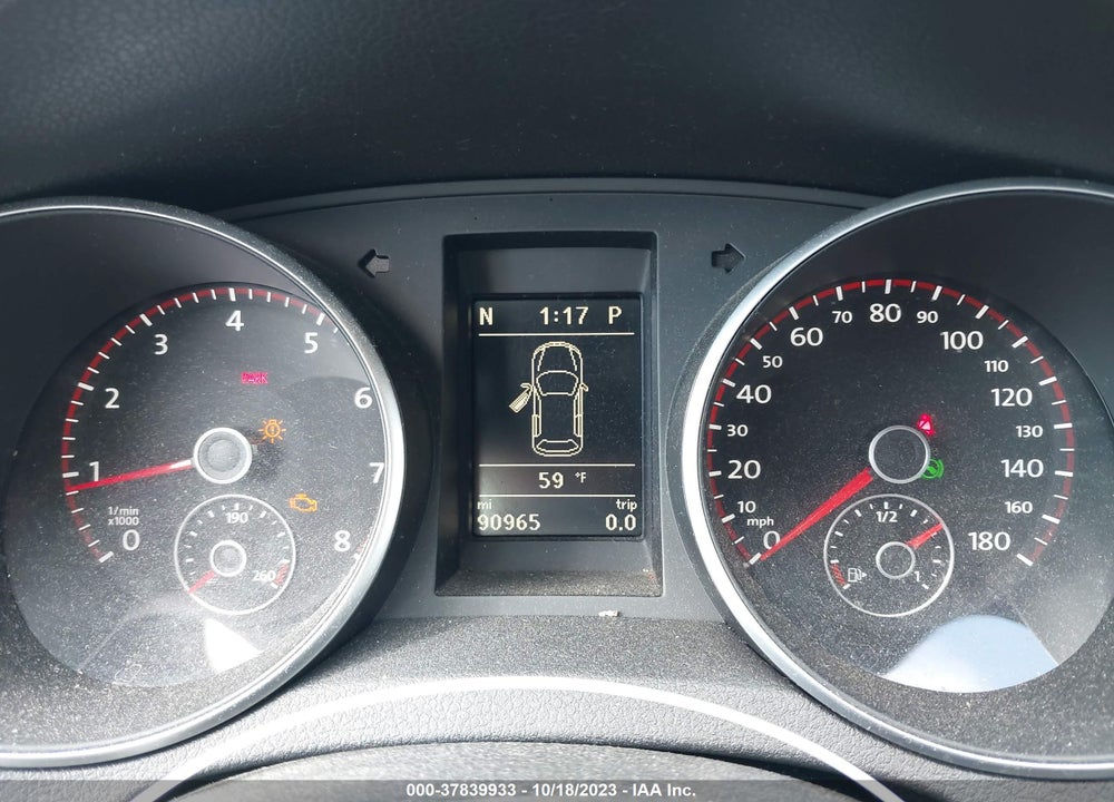 2013 VOLKSWAGEN GTI 4-DOOR AUTOBAHN VIN: WVWHD7AJ0DW076506