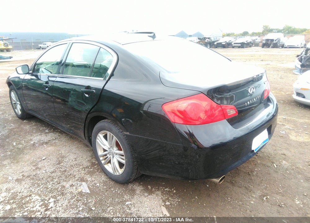 2012 INFINITI G25X VIN: JN1DV6AR5CM731655