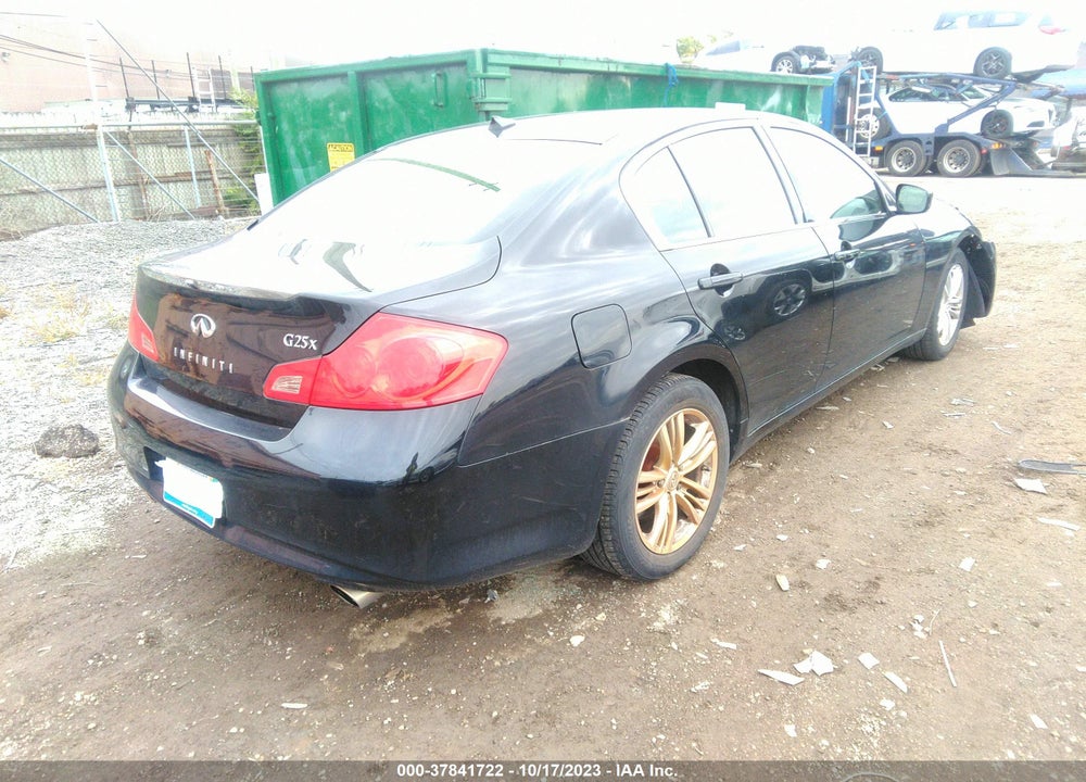 2012 INFINITI G25X VIN: JN1DV6AR5CM731655