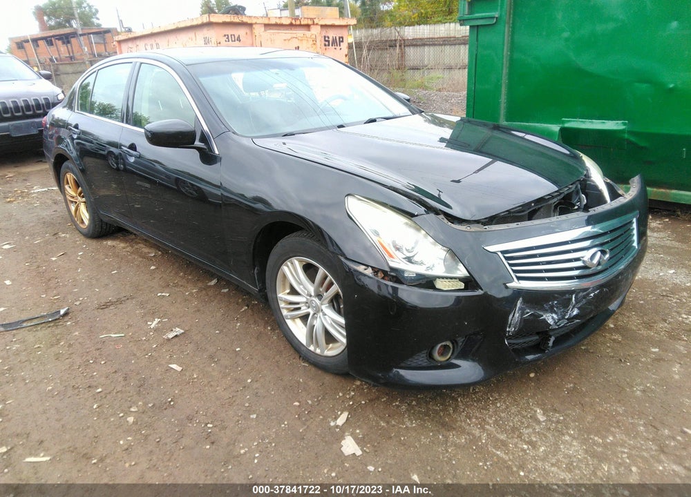 2012 INFINITI G25X VIN: JN1DV6AR5CM731655