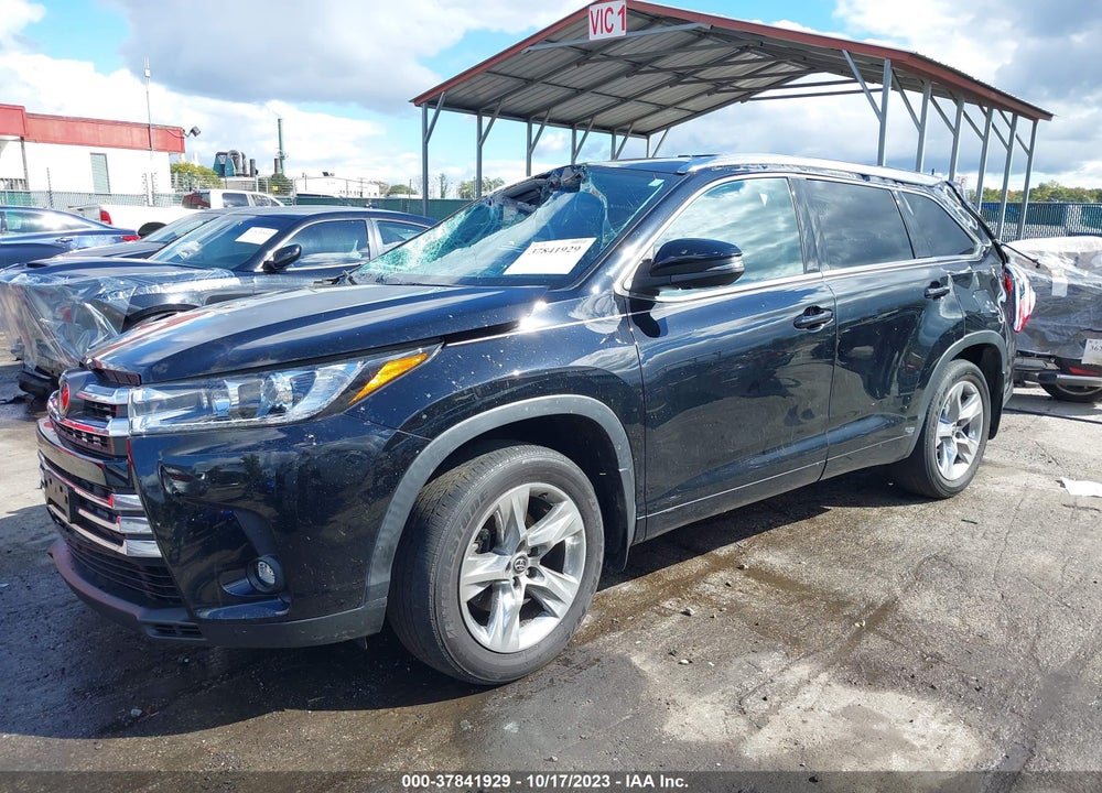 2019 TOYOTA HIGHLANDER LIMITED VIN: 5TDDZRFH0KS712565