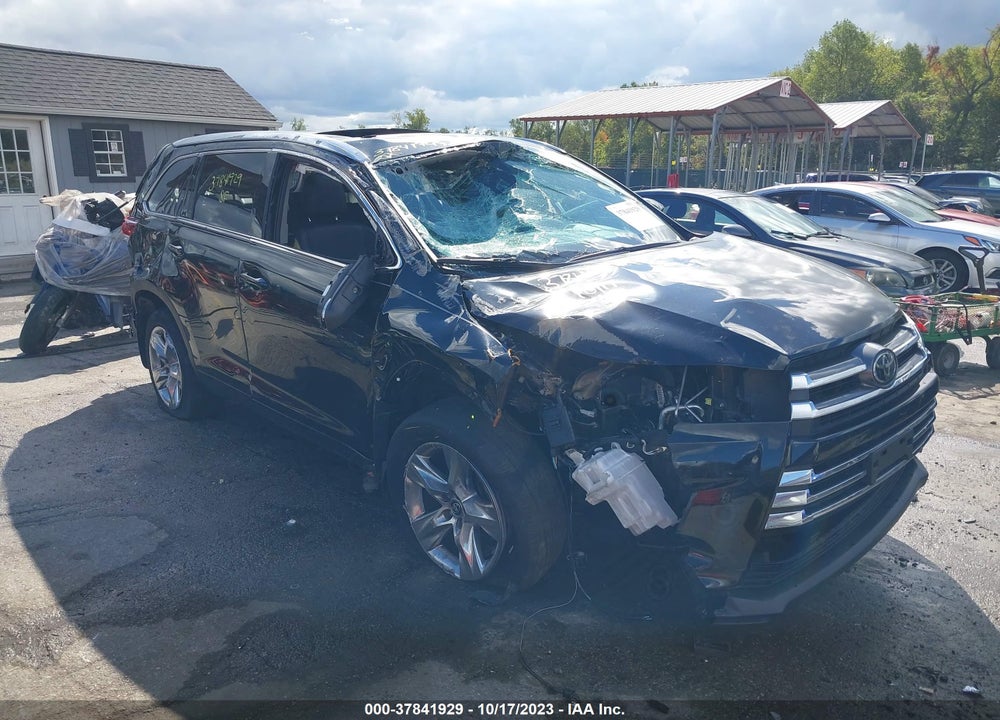 2019 TOYOTA HIGHLANDER LIMITED VIN: 5TDDZRFH0KS712565