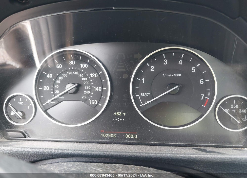 2014 BMW 335I XDRIVE VIN: WBA3B9G58ENR90903