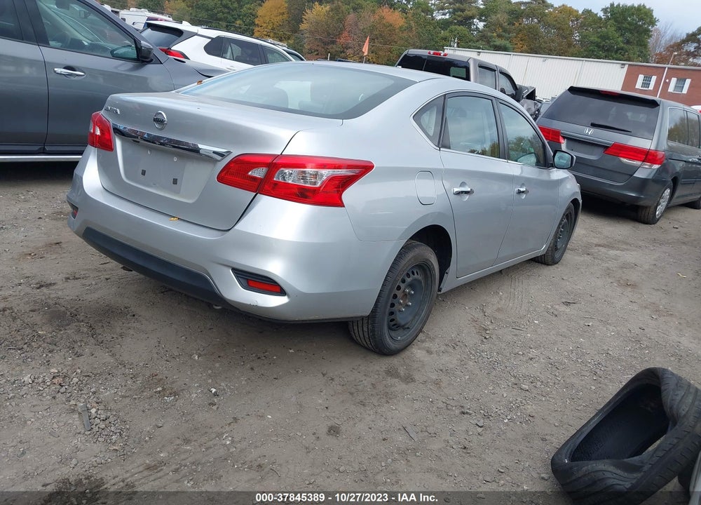 2018 NISSAN SENTRA S VIN: 3N1AB7AP6JY226668