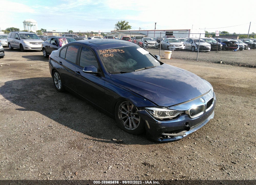 2018 BMW 320I XDRIVE VIN: WBA8E5G52JNV02254
