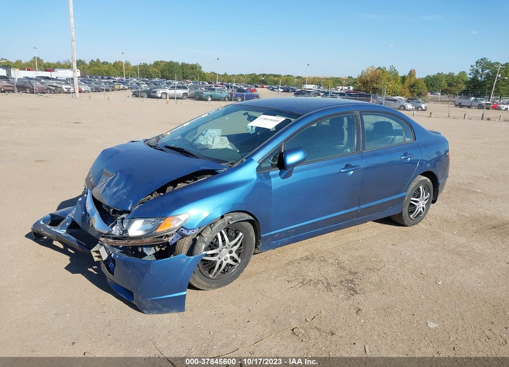 2009 HONDA CIVIC LX VIN: 2HGFA16549H365372